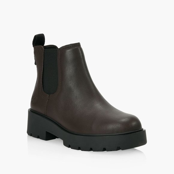 UGG Brown Leather Boot (Size 7 NWT) - Picture 2 of 5